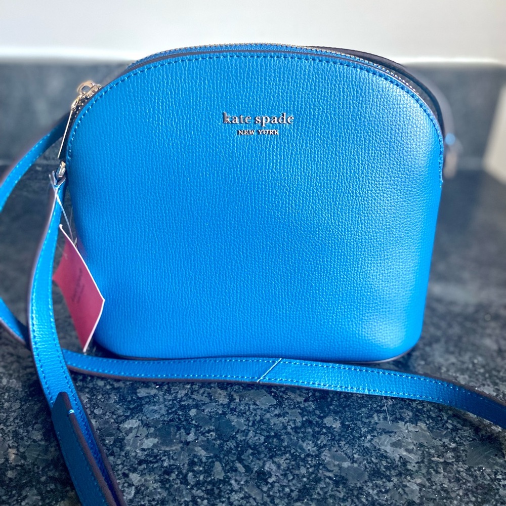 Brand new with tags blue Kate Spade crossbody bag